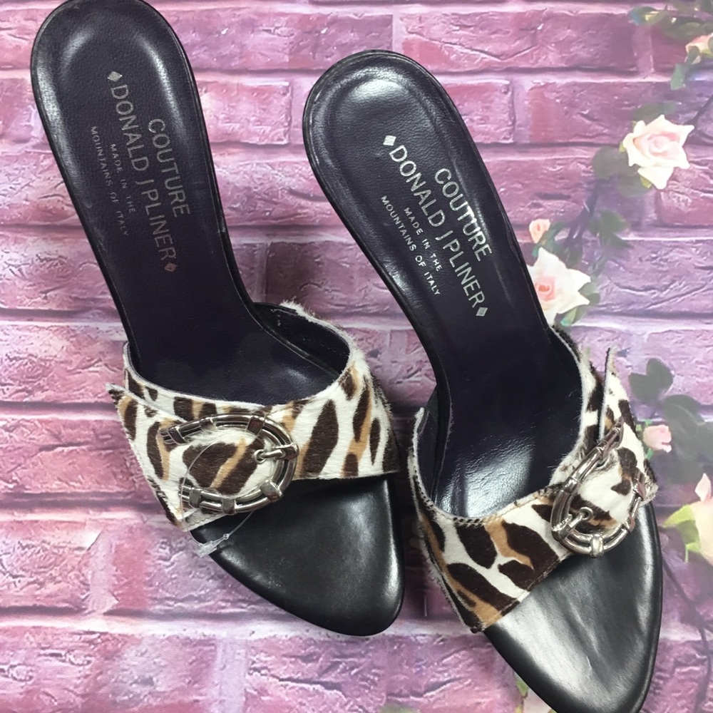 Donald J Pliner Animal Print Heel